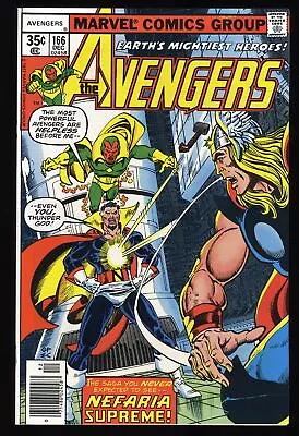 Buy Avengers #166 NM+ 9.6 George Perez Cover! 1st Appearance Django Maximoff • 53.76£