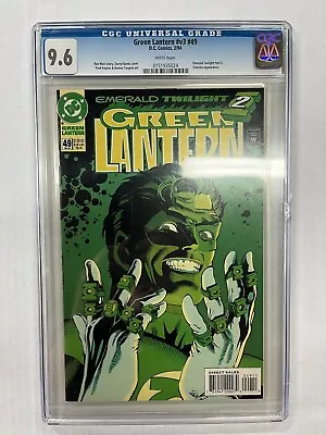 Buy Green Lantern #49 1994 9.6 CGC DC Comics (damaged Slab) • 30.09£