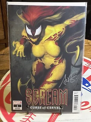 Buy Scream Curse Of Carnage #1 Artgerm  Signed • 37.24£
