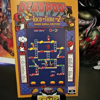 Buy Deadpool #10 TACO TIME 2 Wolverine 8-Bit NES Matthew Wait Variant Ltd 3000 • 29.95£