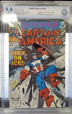 Buy Captain America #372 (Jul 90) CBCS 9.8 1st App Of Kid Gloves, Jailbait & Napalm • 79.05£