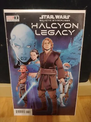 Buy Star Wars Galactic Starcruiser The Halcyon Legacy #3 VF Sliney Variant Marvel  • 4£