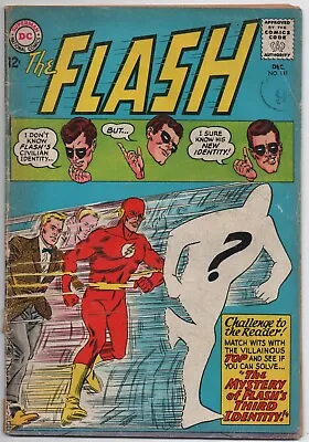 Buy THE FLASH - SERIES 1  No. 141  - DECEMBER 1963  - VG- CONDITION - DC COMICS • 25£
