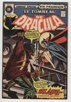 Buy French Heritage Le Tombeau De Dracula Tomb Of Dracula #10 1st Blade 1973 B&W • 399.76£