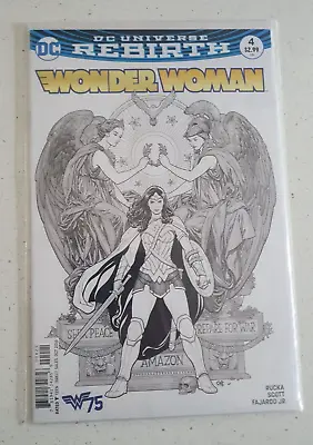 Buy Wonder Woman  #4  Frank Cho Sketch Variant • 8£