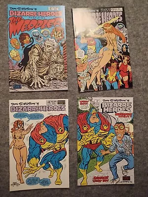 Buy Don Simpson's Bizarre Heroes 2 4 5 7 Lot 1994 Fiasco Comics Megaton Man Image • 17.39£