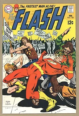Buy Flash 185 VF Ross Andru Mike Esposito Violent Hippies Cover 1969 DC Comics U874 • 24.04£