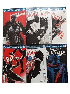 Buy ALL STAR BATMAN #1 2 3 4 5 Jock Variants / #9 Signed  / #10 Fiumara / DC COMICS • 37.45£