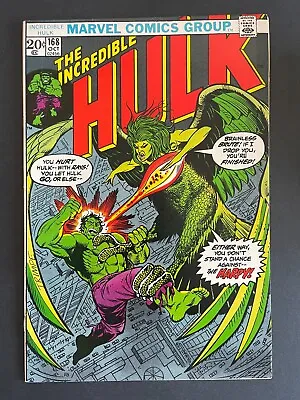 Buy Incredible Hulk #168 - 1st Harpy Marvel 1973 Comics • 31.16£