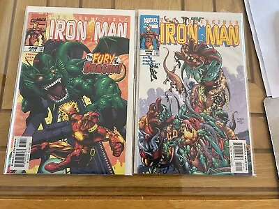Buy IRON MAN Vol. 3 #16-17 Marvel Comics 1999 NM • 6£