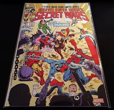 Buy Marvel Super-Heroes Secret Wars #5 Facsimile Edition Foil Variant (2024) NM • 6.83£
