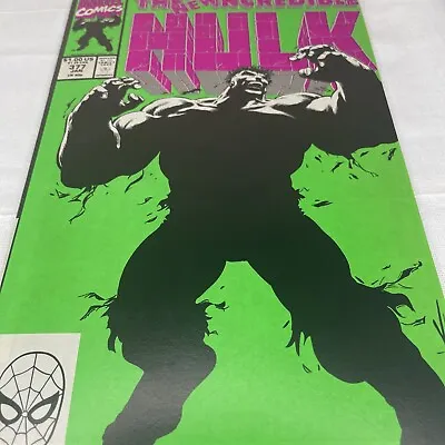 Buy The Incredible Hulk #377 Direct (1991) KEY 1st Professor Hulk Keown Mid Grade • 13.89£
