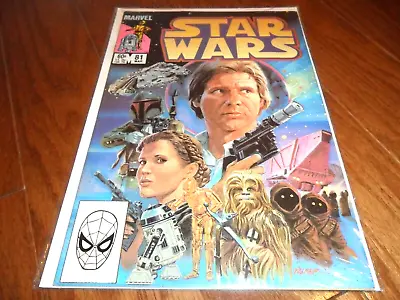 Buy Marvel Comics Star Wars #81 Boba Fett Escapes Sarlacc Pit Tom Palmer Cover • 44.59£