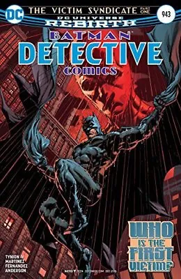 Buy Detective Comics #943 Alvero Martinez James Tynion Iv Nm 1st Print • 4.80£