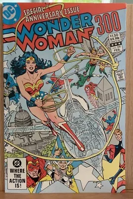 Buy Wonder Woman #300 (Feb 1983, DC) -- 1st Lyta Trevor -**Key** Wrap Around Cover • 11.85£