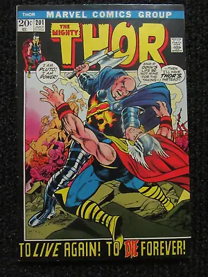 Buy Thor #201 July 1972  Very Nice Complete Tight Book!! We Combine Shipping!! • 8.79£