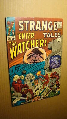 Buy Strange Tales 134 *nice Copy* 1965 4th Kang App Watcher Dormammu Last Torch Js65 • 103.61£