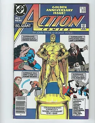 Buy Action Comics #600 1988 Unread VF/NM George Perez 80 Pg. Giant Combine Shipping • 4.80£