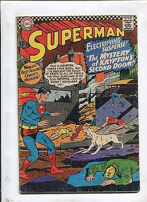 Buy Superman #189 (4.0) The Mystery Of Krypton's Second Doom! • 4£