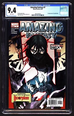 Buy AMAZING FANTASY #7 | CGC 9.4 | Marvel 2005 | 1st App New Scorpion/Carmilla Black • 53.41£