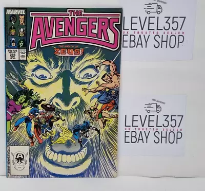 Buy The Avengers Comic. Wrath Of Zeus--Volume 1, Issue 285. 1987 Marvel • 16£