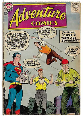 Buy Adventure Comics #254 (DC) Nov '58, Superboy, Green Arrow By Jack Kirby, Aquaman • 26.17£