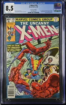 Buy X-Men #129 - Marvel Comics 1980 CGC 8.5 1st APP Of Kitty Pryde, NEWSSTAND • 166.02£
