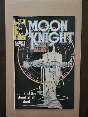 Buy Moon Knight #38 VF Super Rare Final Issue Zohar Disney+ MCU Marvel Comics 1984 • 19.76£