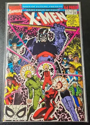 Buy The Uncanny X-Men Annual #14 1st Appearance Of Gambit In Cameo 1990 Vintage MCU • 35.48£