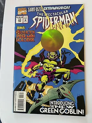 Buy The Spectacular Spiderman #225 Holodisk New Green Goblin 1995 • 4.76£
