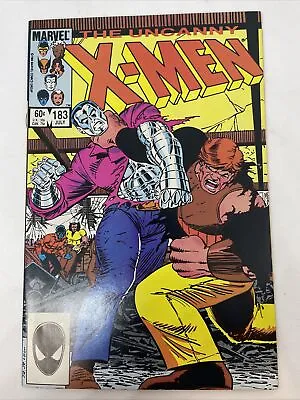 Buy UNCANNY X-MEN  #183 (1984) Colossus~Juggernaut~Selene~Very High Grade Nm- • 11.89£