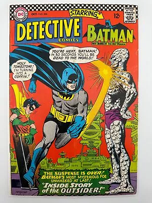 Buy Detective Comics #356 Batman - Very Good+ 4.5 Subscription Crease Mainly Back • 12.81£