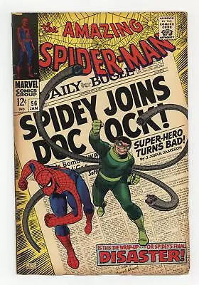 Buy Amazing Spider-Man #56 GD/VG 3.0 1968 1st App. Captain Stacy • 37.95£