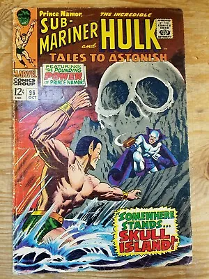 Buy Tales To Astonish #96 Sub-Mariner & Incredible Hulk • 8.85£