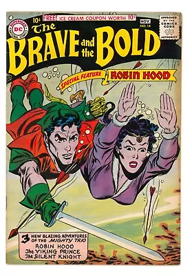 Buy Brave And The Bold #14 VFN+ 8.5 Viking Prince Robin Hood • 495£