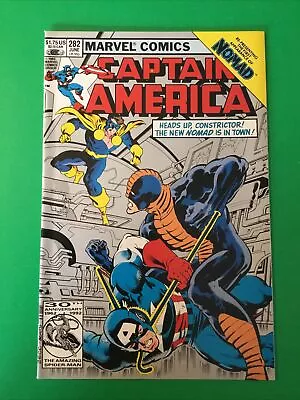 Buy Captain America #282 June 1983 Jack Monroe Becomes Nomad Marvel Comics • 11.77£