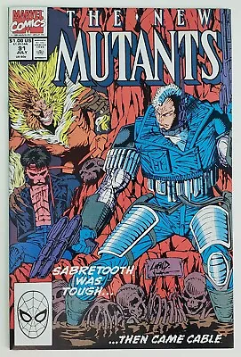 Buy New Mutants #91 (Marvel) 1990 (NM- Condition) • 3.15£