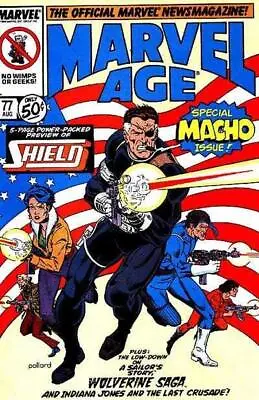 Buy Marvel Age (1983) #  77 (7.0-FVF) SHIELD Preview 1989 • 3.15£