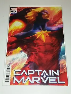 Buy Captain Marvel #34 Variant Nm+ (9.6 Or Better) January 2022 Marvel Comic Lgy#168 • 6.99£