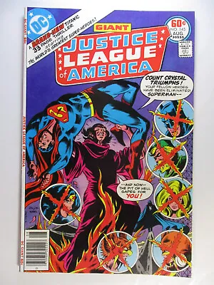 Buy Justice League Of America #145, Count Crystal Triumphs, NM-, 9.2, White Pages • 17.79£