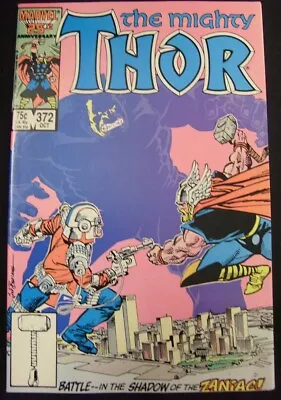 Buy Thor 372 Marvel Comic 1st Time Variance Athority Loki Simonson Busceme 1986 Vf- • 7.91£