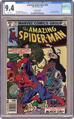 Buy Amazing Spider-Man #204N CGC 9.4 Newsstand 1980 4387619001 • 108.58£