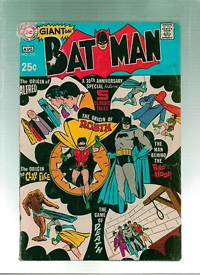 Buy Batman #213  DC Comics 1969 64  Page Giant • 39.55£