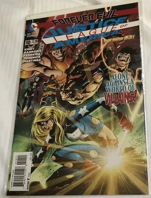 Buy JUSTICE LEAGUE OF AMERICA # 10 FOREVER EVIL, THE NEW 52! & Bagged • 3.50£