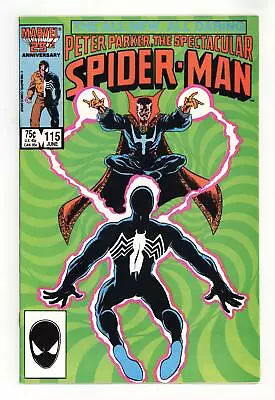 Buy Spectacular Spider-Man Peter Parker #115 FN/VF 7.0 1986 • 6.80£