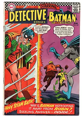 Buy Detective Comics #361 With Batman, Robin & Elongated Man, VG - Fine Condition • 18.39£