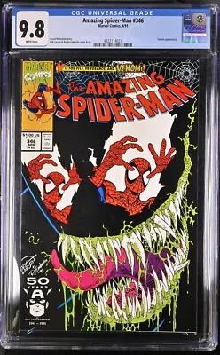 Buy Amazing Spider-Man 346  CGC 9.8 NM/M White Pages • 166.80£