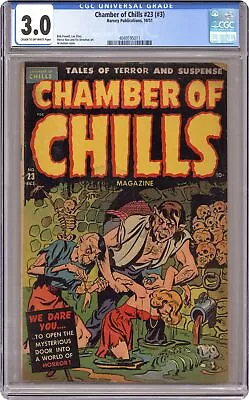 Buy Chamber Of Chills #23 CGC 3.0 1951 4049195011 • 247.17£