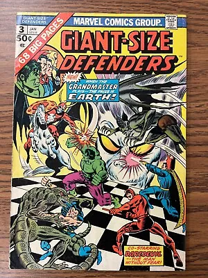 Buy GIANT-SIZE DEFENDERS #3 (1975) 1st Appearance Korvac, W/Daredevil, Grandmaster • 51.68£