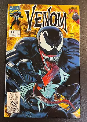 Buy Venom 32 VARIANT GOLD FOIL Mike Mayhew LETHAL PROTECTOR 1 HOMAGE V 4 1 Copy • 43.48£